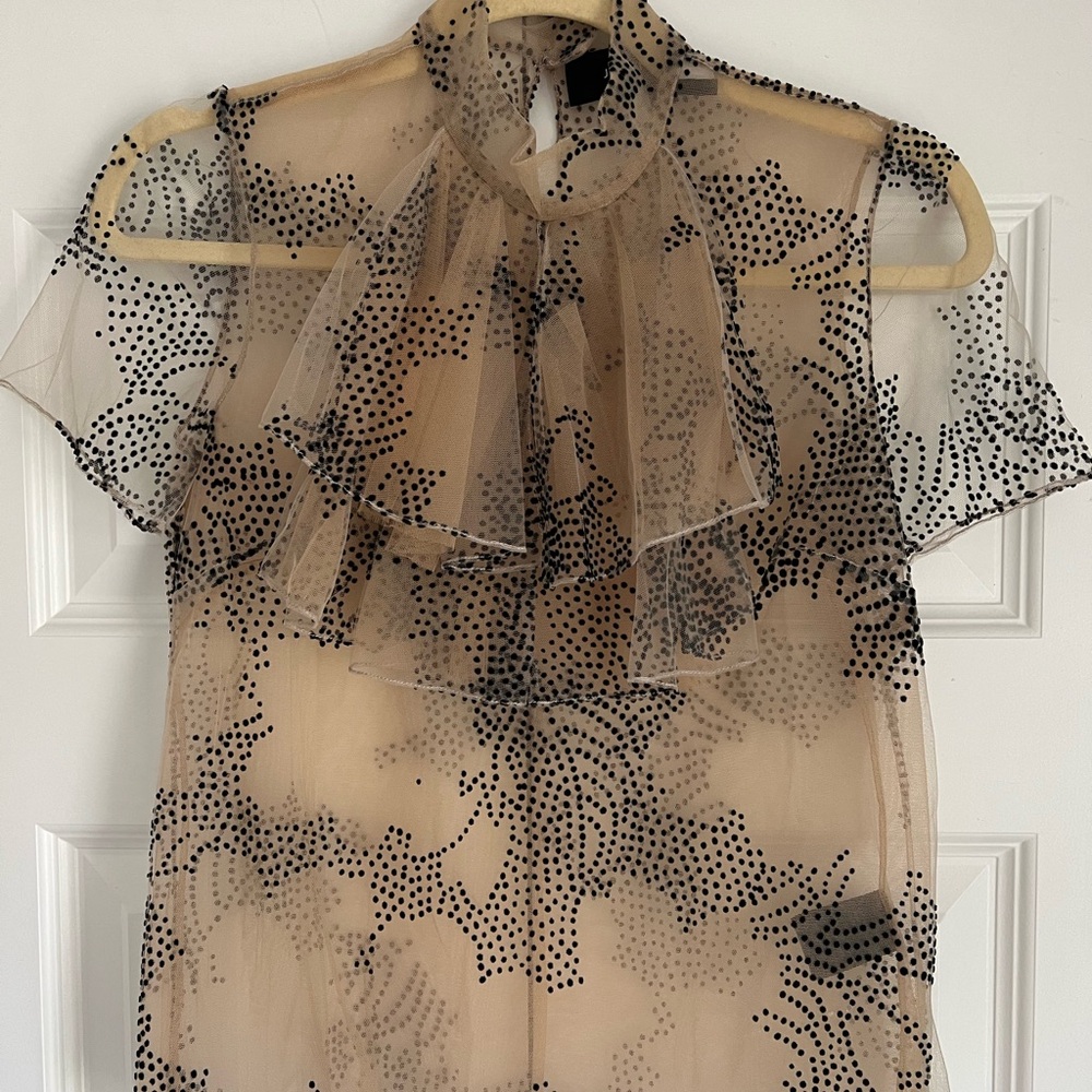 Elegant top by Julianna Bass made in the USA